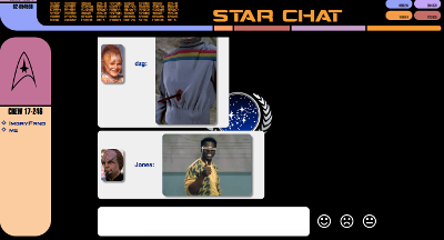 screenshot of star-chat